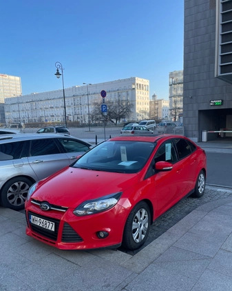 Ford Focus cena 30000 przebieg: 157500, rok produkcji 2014 z Warszawa małe 137